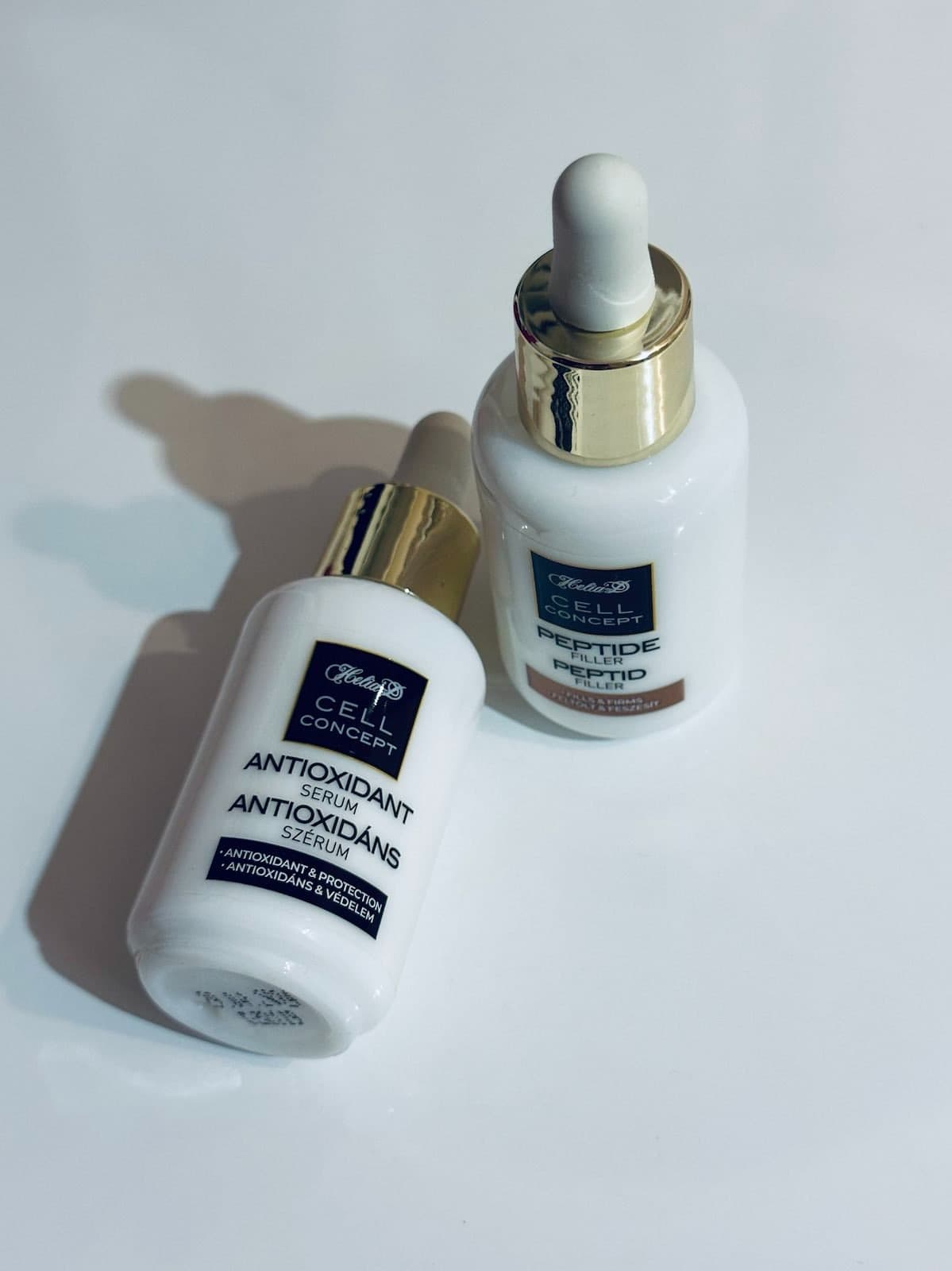 Helia-D Antioxidant and Peptide Serums